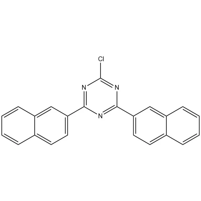 2-क्लोरो-4,6-डी(नेफ़थलीन-2-वाईएल)-1,3,5-ट्राईज़िन